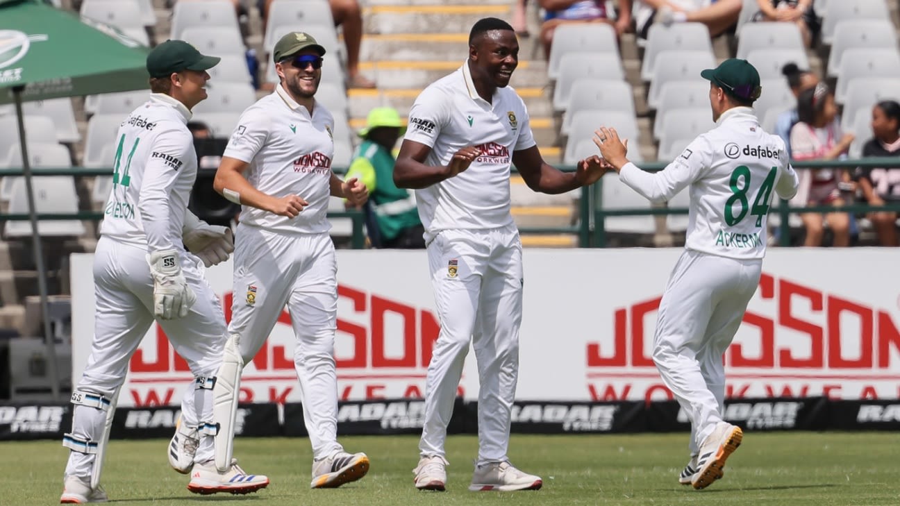 Rabada, Harmer put South Africa on brink of series win over Australia