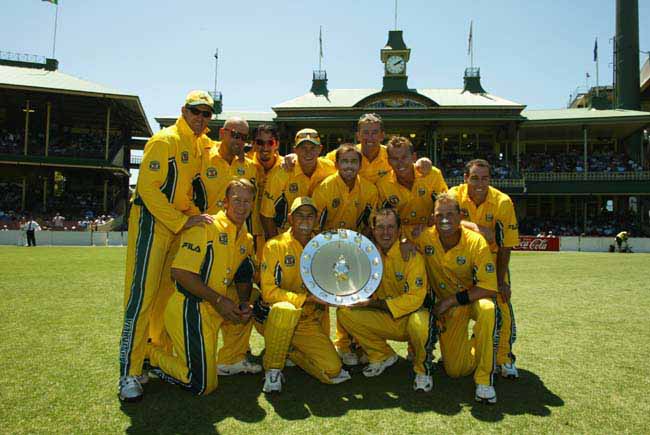 Australia with the new ICC ODI Championship Shield | ESPNcricinfo.com