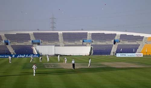 A general view of the Sheikh Zayed stadium