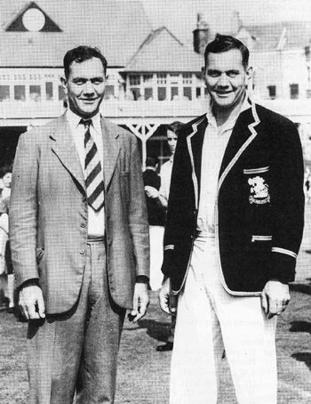 Eric and Alec Bedser