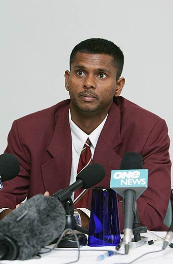 Shivnarine Chanderpaul addresses the media at Auckland | ESPNcricinfo.com