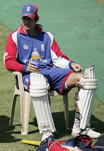 Alastair Cook Waits His Turn To Bat | ESPNcricinfo.com