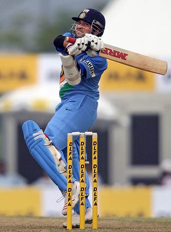 Sachin Tendulkar fetches a boundary off a hook ESPNcricinfo