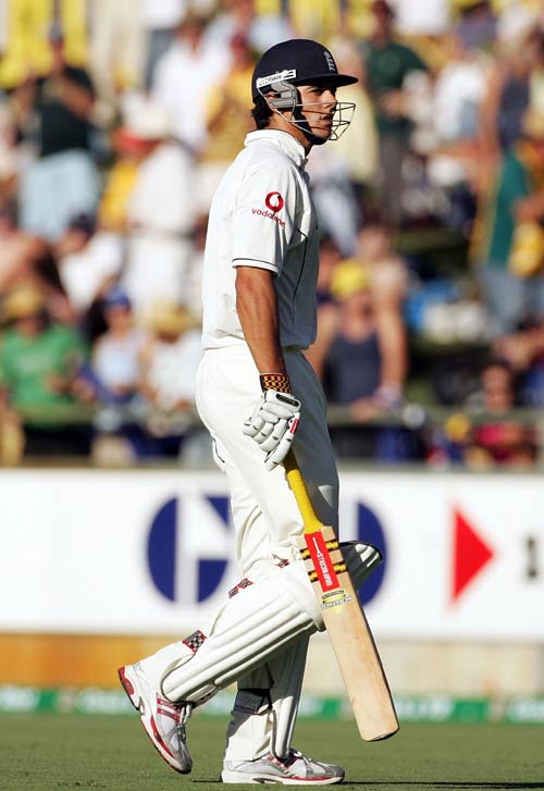 Alastair Cook left with a lot to ponder after falling to McGrath ...