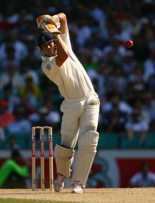 Kevin Pietersen drives defiantly down the ground | ESPNcricinfo.com