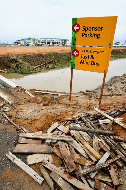 Eleventh hour changes at Providence Stadium in Guyana