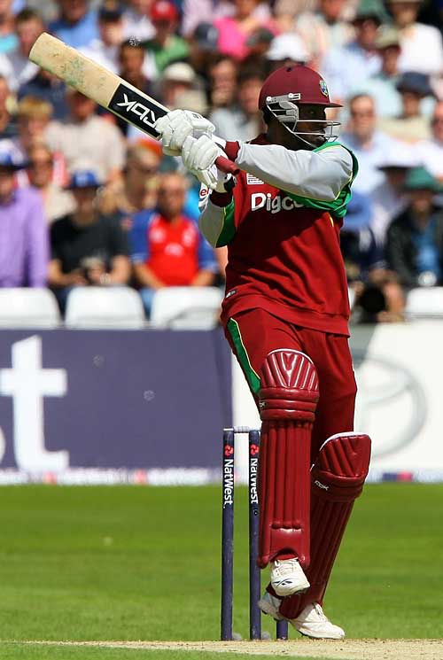 Chris Gayle powers into a cut shot | ESPNcricinfo.com