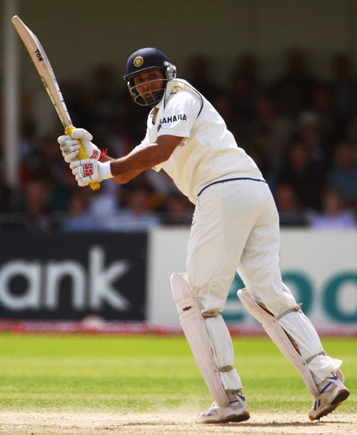 VVS Laxman glances the ball to the fine leg boundary | ESPNcricinfo.com