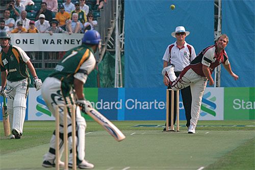 Shane Warne Bowls During The Hong Kong Cricket Sixes | ESPNcricinfo.com