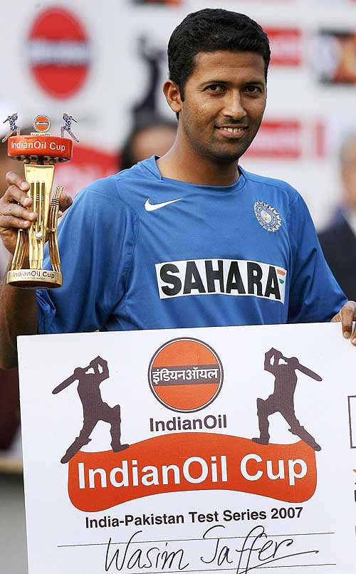 Wasim Jaffer was named Man of the Match | ESPNcricinfo.com