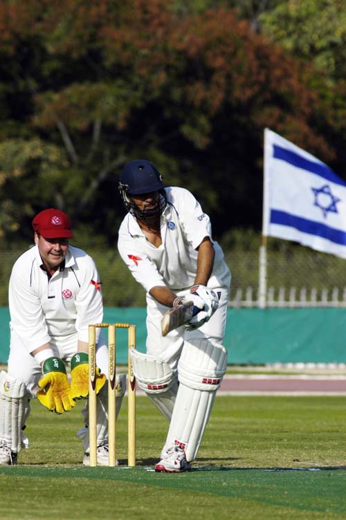 Isaac Massil plays through the leg side | ESPNcricinfo.com