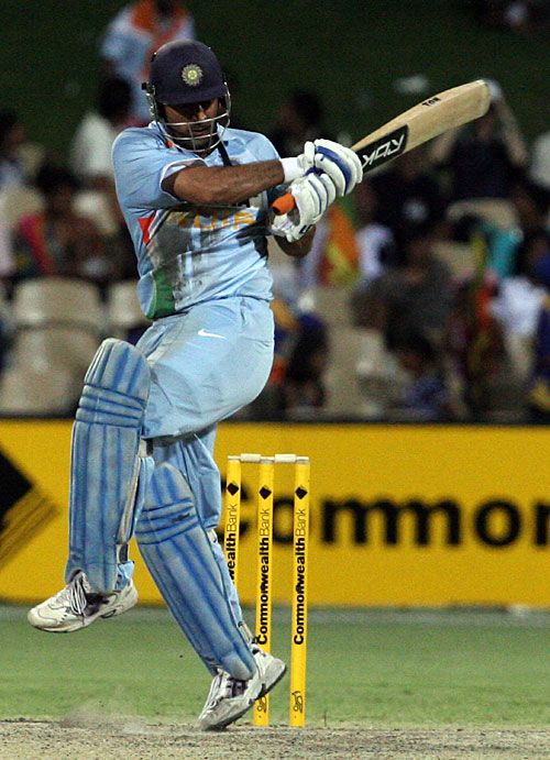 Mahendra Singh Dhoni plays it behind square leg | ESPNcricinfo.com