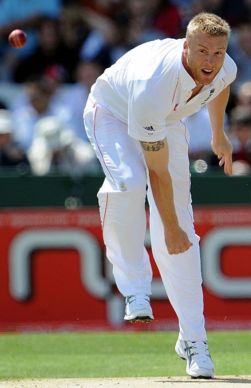 Andrew Flintoff in full flow for England | ESPNcricinfo.com