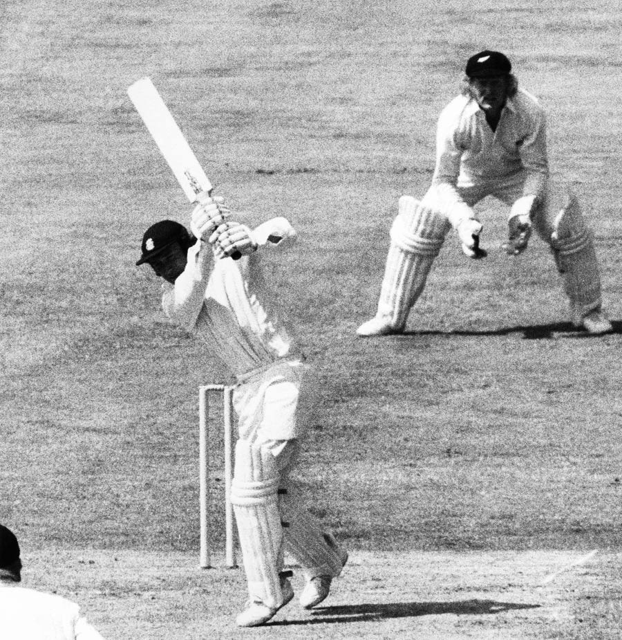 Keith Fletcher drives the ball | ESPNcricinfo.com