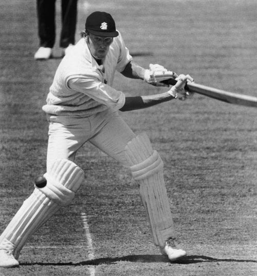 Tony Greig plays a square cut | ESPNcricinfo.com