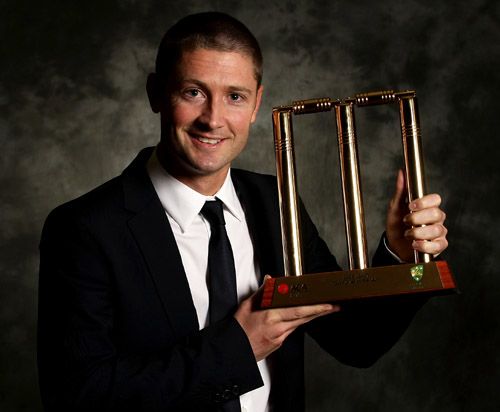 Michael Clarke was named Test Player of the Year | ESPNcricinfo.com