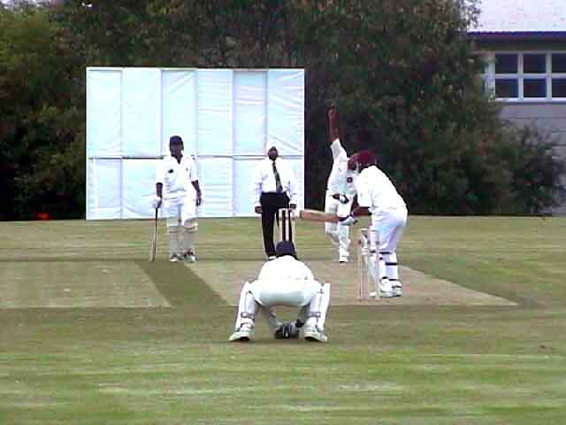 Action from ICC Trophy