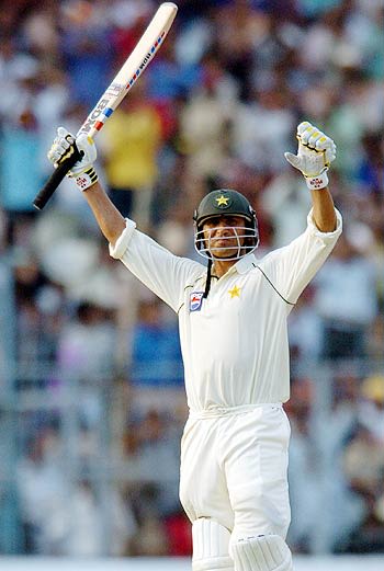 Younis Khan Got To His Seventh Hundred With A Miscued Pull Off Irfan ...