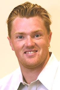 Brad Williams - Portrait February 2002 ESPNcricinfo
