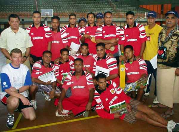 Tonga visit by Canterbury Cricket Association