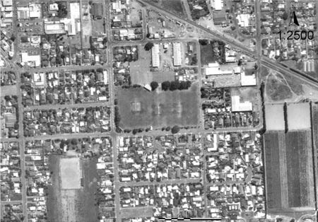 Aerial photograph of Horton Park