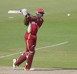 Wavell Hinds batting